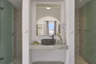 accommodation sofia village mykonos hotel bathroom facilities