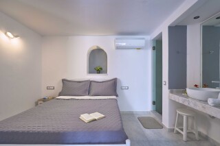 accommodation sofia village mykonos hotel double bedroom
